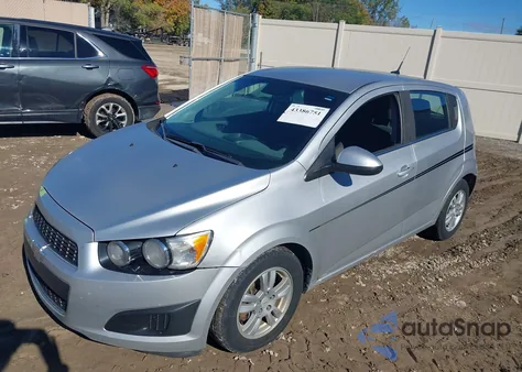 2012 Chevrolet Sonic 2Lt z USA, uszkodzony, nr VIN 1G1JC6SH1C4120056